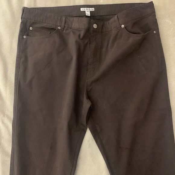 Peter Millar Ultimate Sateen Five-Pocket Pants Chestnut Brown Men Size 42 - Picture 3 of 11